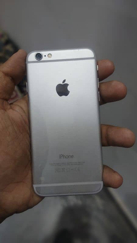 iphone 6 64gb silver colour waterpack phone 10/10 jv nonpta 2 months 5