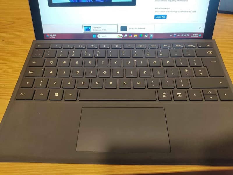 Surface Pro 7 Core i5 10th gen 8gb Ram 128gb ssd 3