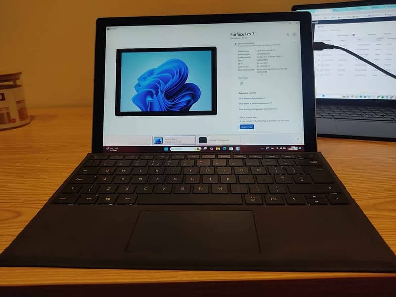 Surface Pro 7 Core i5 10th gen 8gb Ram 128gb ssd 4