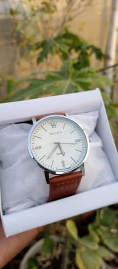 Rolex Imported Original leather men's wrist watch for sale