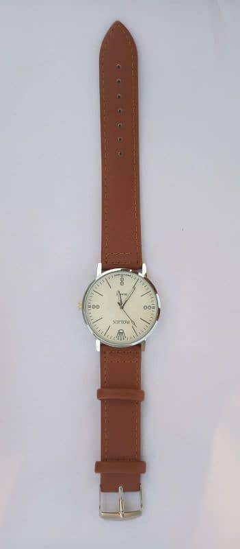 Rolex Imported Original leather men's wrist watch for sale 5