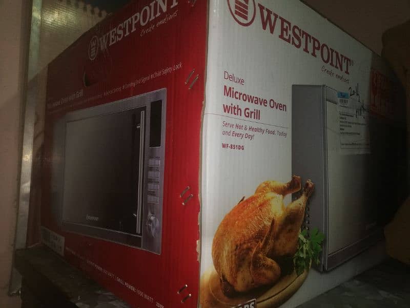 Deluxe Microwave oven with grill WF-851DG 0