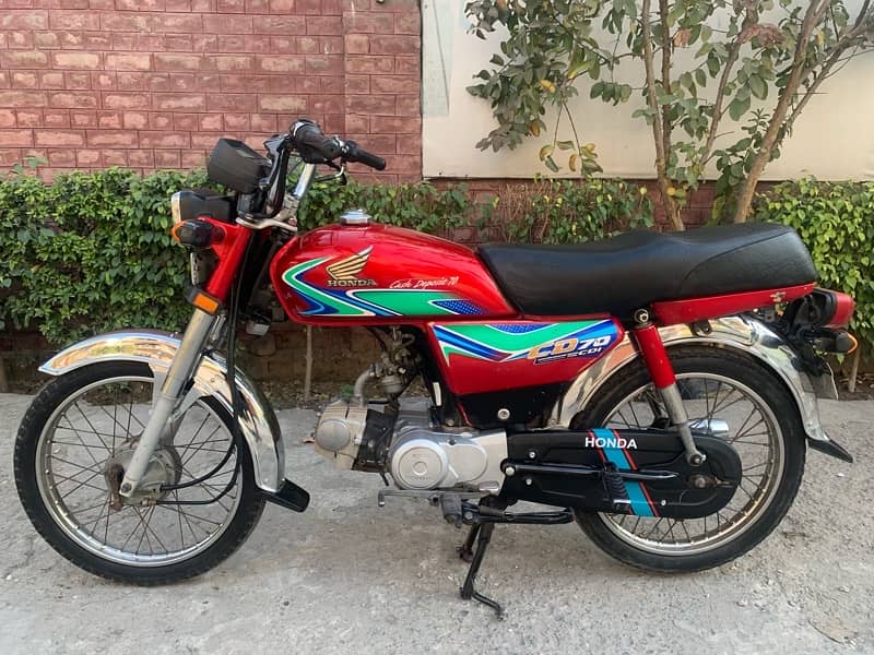 Honda CD 70 call 03029636017 Original condition argent sale 0