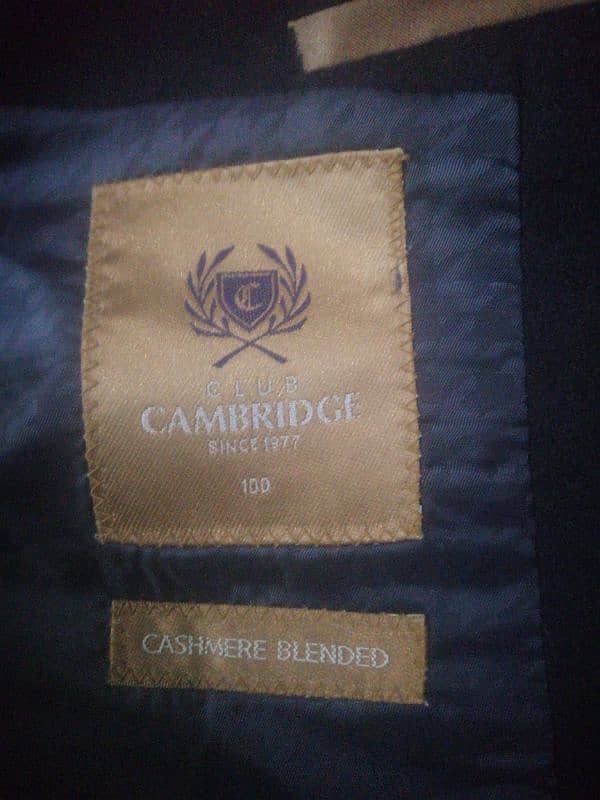 black woolen Cambridge members jacket, size M, L. . . ann brown 1