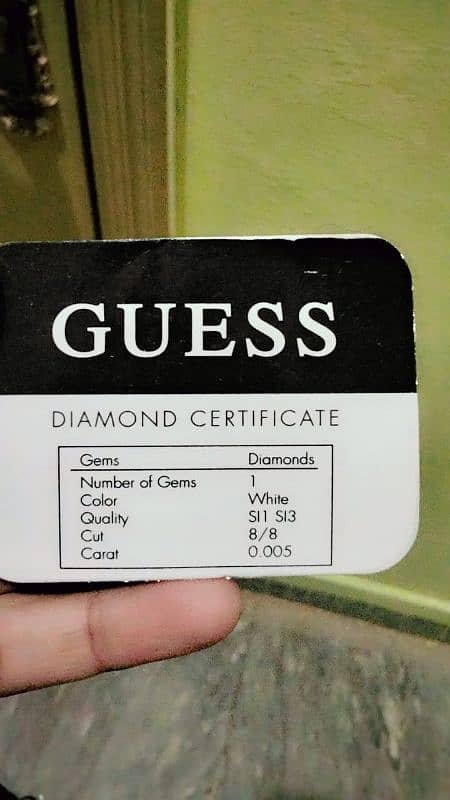 GUESS BRANDED WATCH 4