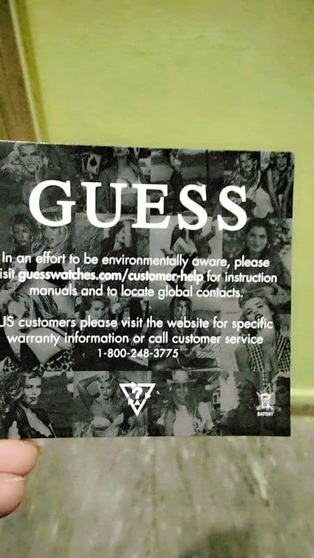 GUESS BRANDED WATCH 5