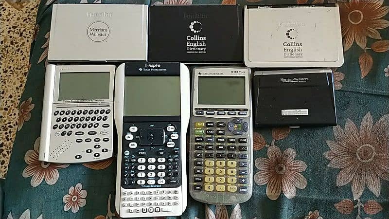 scientific calculators casio canon texas and franklin dictionary 1