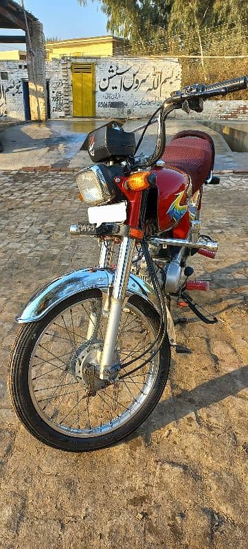 honda cd 70 bike for sell 2021 model 2