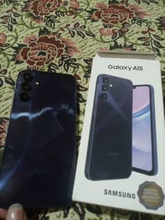 Samsung A15 complete box 256 gb