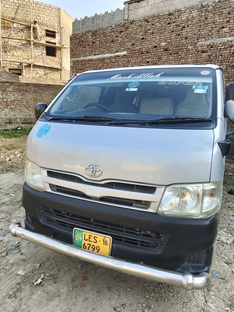 Toyota Hiace 2012 0