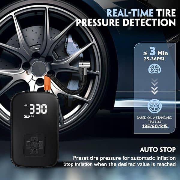 Wireless Tire Inflator Air Pump 1