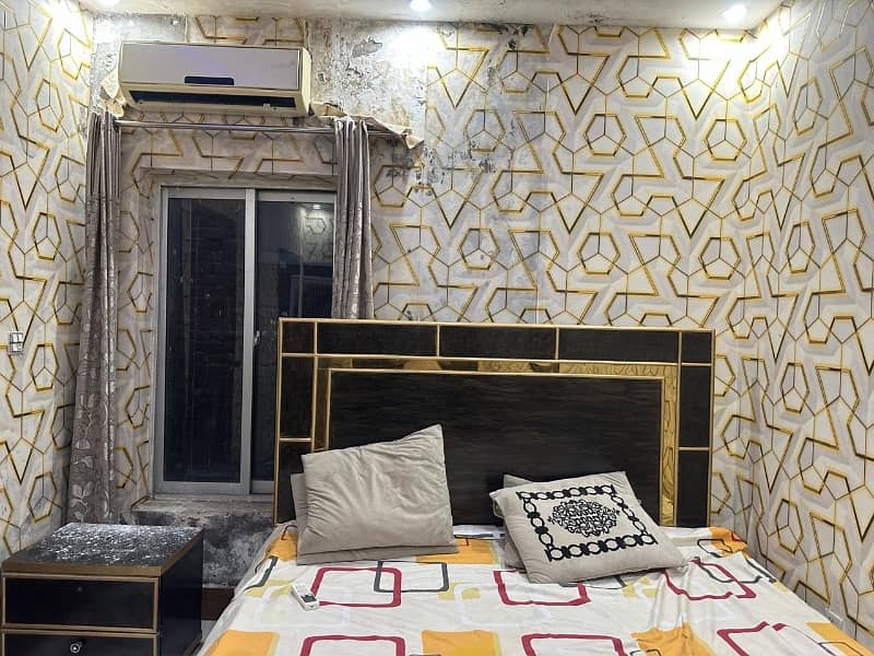 390 Square Feet Furnished 1-Bed Apartment For Rent In H3 Block, Johar Town PKR 25,000/- 7