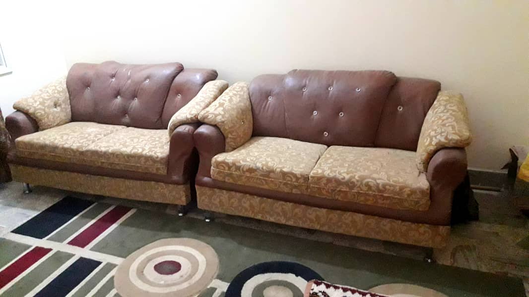 2 seater sofas pair 4