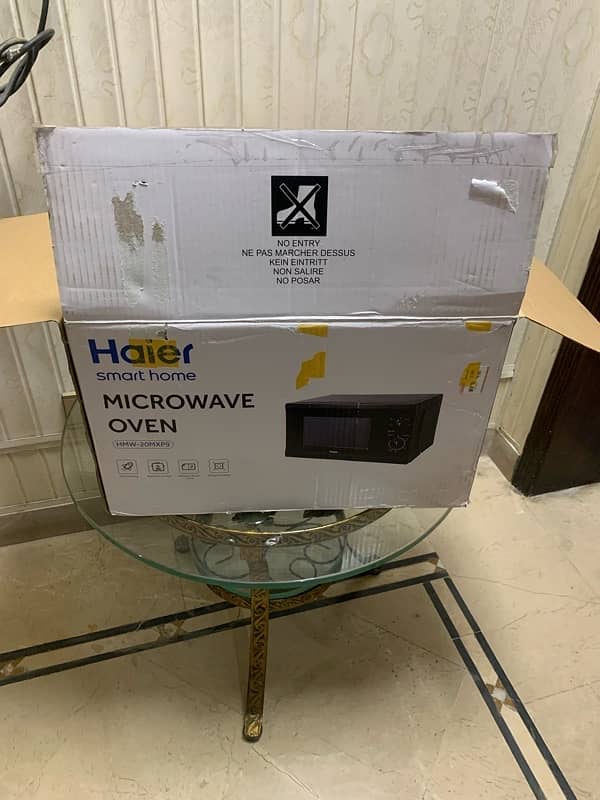 Brand new haier microwave oven 7