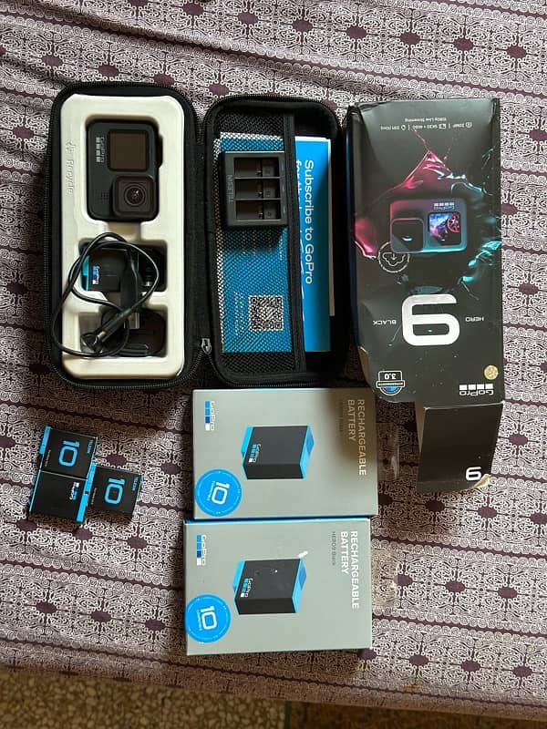 gopro hero 9 with all accessories 16