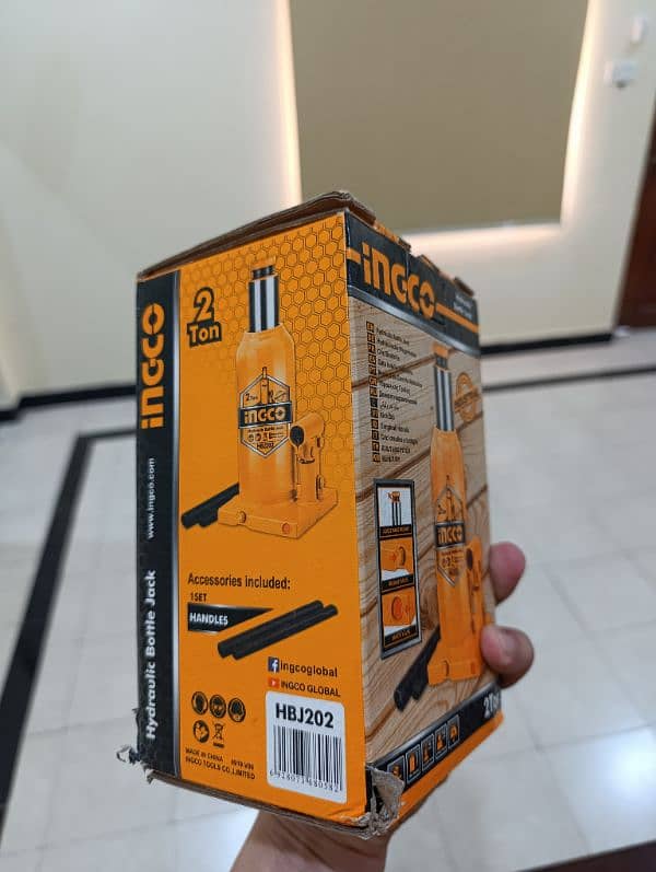 INGCO Hydraulic Jack 2 Ton 1