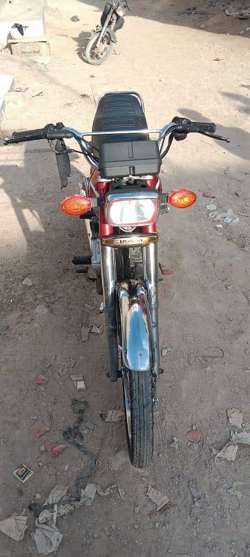 Honda CG125 Karachi Number Condition 10 By 10 03134962541 1