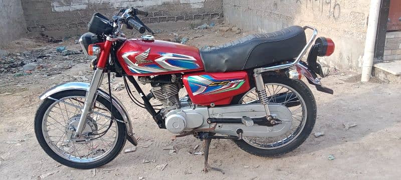 Honda CG125 Karachi Number Condition 10 By 10 03134962541 4