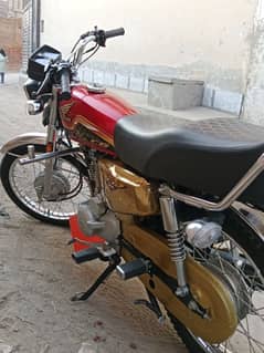 Honda CG 125 2024/25 Self Start golden edition