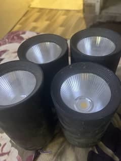 LED Metal Surface Lights (4 Quantity)