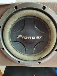 original pioneer subwoofer 12 inch ts-w307d4