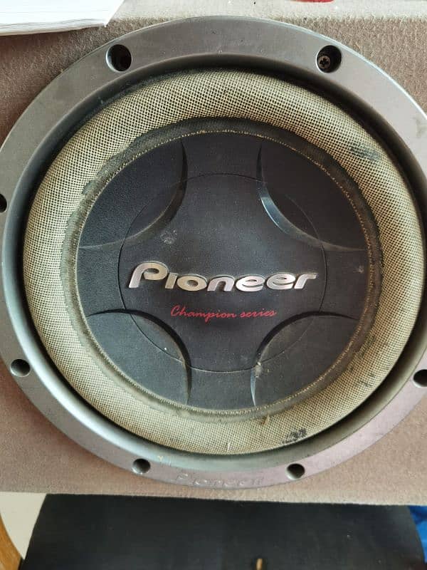 original pioneer subwoofer 12 inch ts-w307d4 0