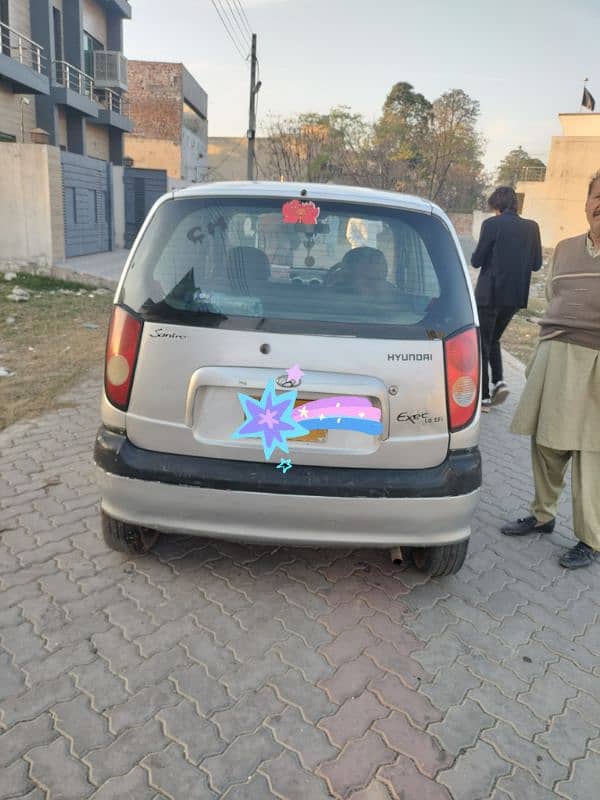 Hyundai Santro 2005 Silver 4