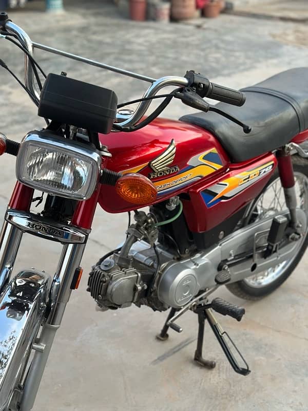 honda cd 70 2012 model restorated 3