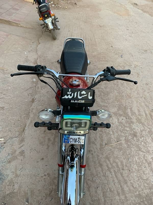 Honda CG 125 ( contact ) 03067336664 5