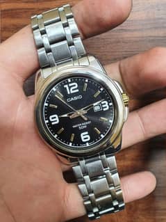 CASIO ANALOG WATCH STAINLESS STEEL FOR SALE