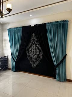 curtains velvet