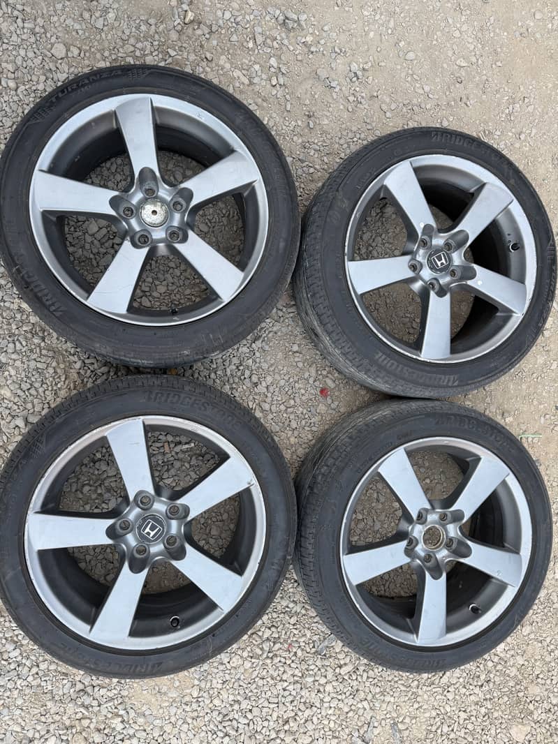 18" Allow Wheels with Bridgestone Tyres 8