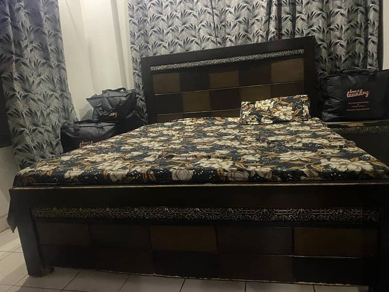 BED SET COMPLETED With MATTRESS in 30k 0