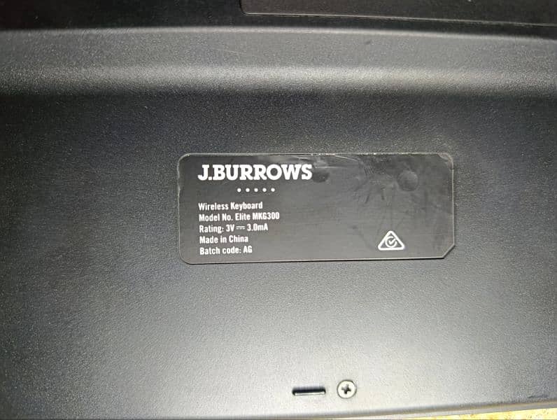 J. Burrows MKG300 elite keyboard 9