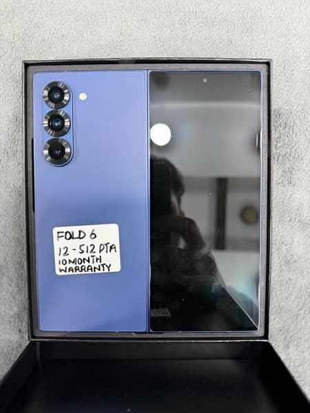 Samsung Galaxy Z Fold 6 12GB 512GB Offical warrenty 0