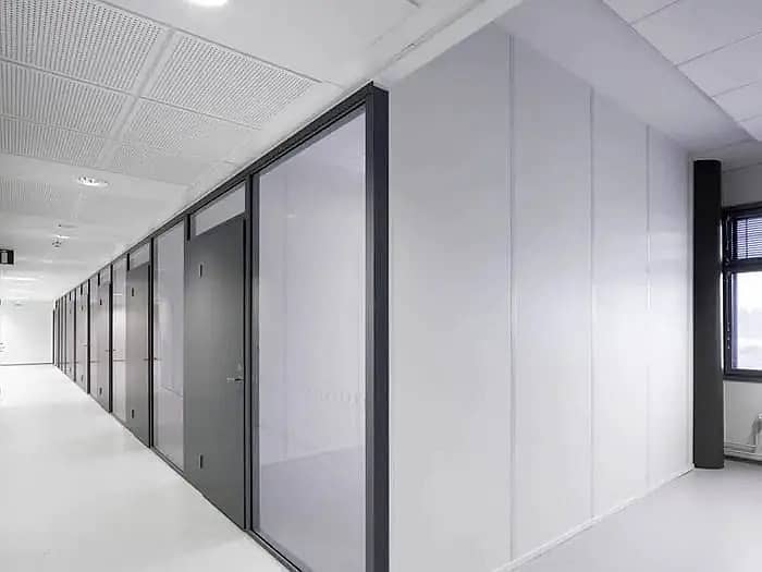 drywall/gypsum board partition/office partition/false ceiling working 3