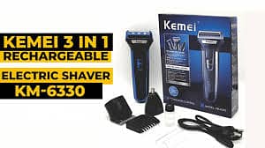 TRIMMER KEMEI 3 in1 KIT BEST MODEL KM-6330 03334804778