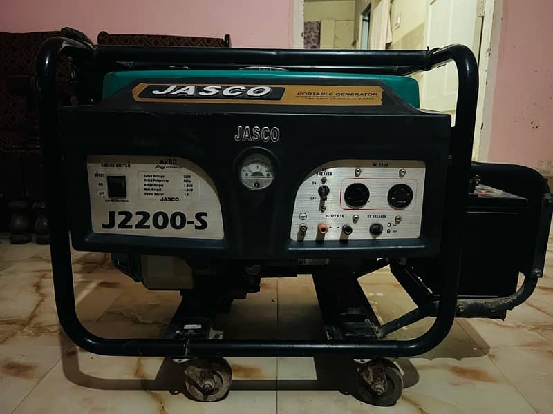 1.5 KVA Jasco Generator 3