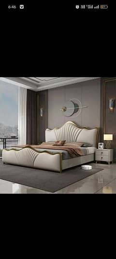 Beds / bed set / king size bed / wooden bed / double bed/ poshish bed