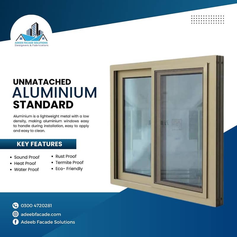 Aluminium Windows,Glass work,Fabrication,Aluminium Glass 0