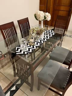 Dining table 6 seater