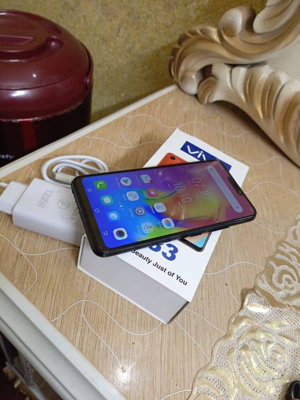 Vivo Y83 6/128 Full Box Home Use New condition 2