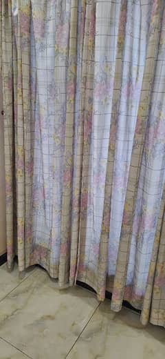 Girls room silk printed curtains for sale with matching accessories