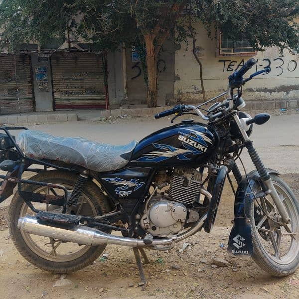 Suzuki GS 150 SE, 2021 - Karachi 4