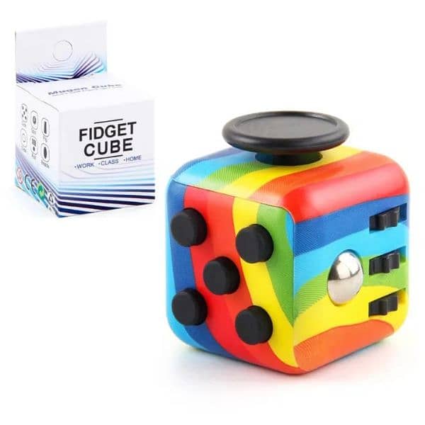 FIDGET CUBE STRESS RELEASE TOY 1