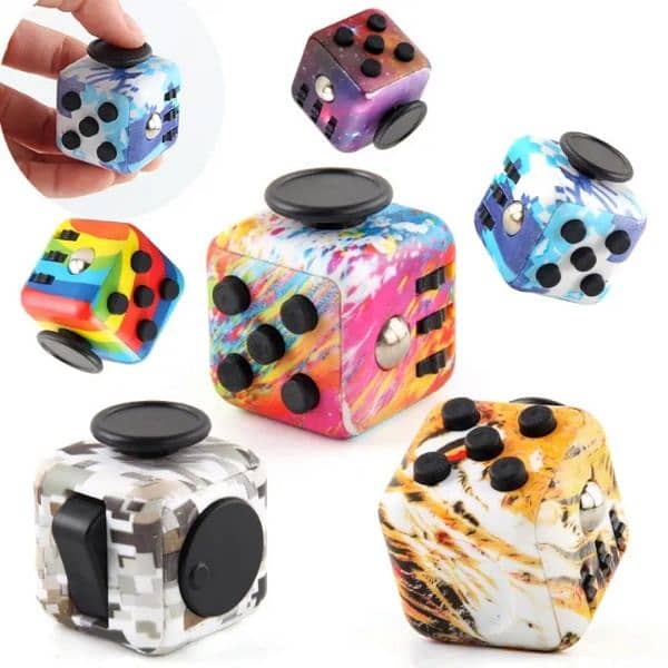 FIDGET CUBE STRESS RELEASE TOY 3