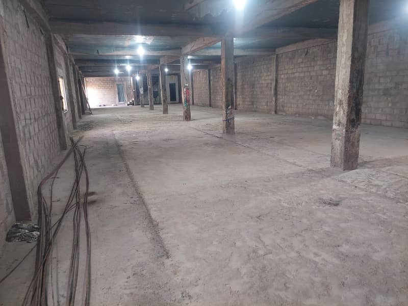 First Floor of Warehouse is Vacant For Rent 12