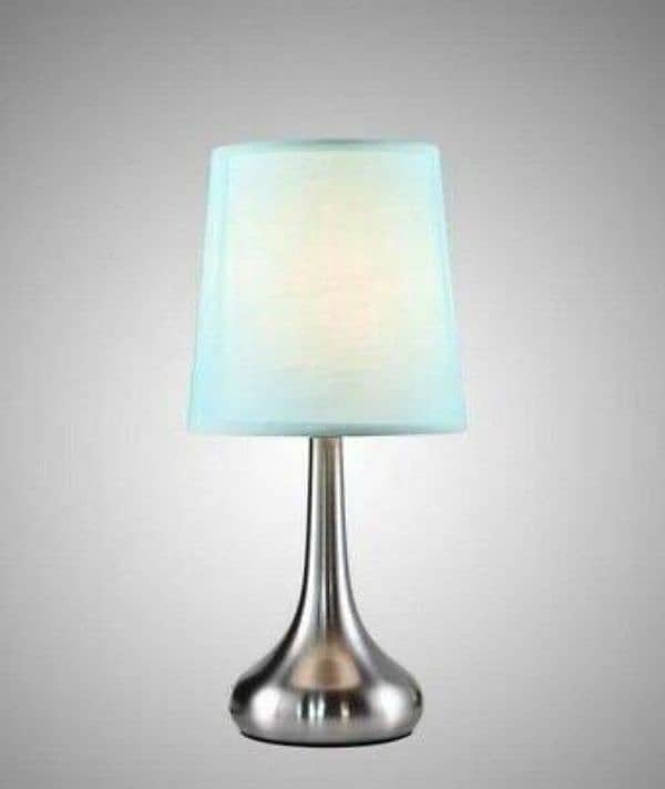 New Rimini Touch Lamp Beautiful Silver Base 1