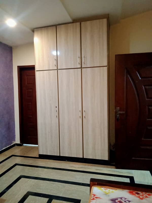 Furnish room 1 bed space available 4 rent in alfalah near lums dha lhr 1