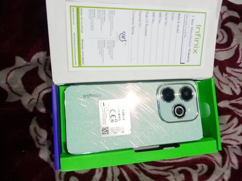 infinix hot 40i 8+8ram 128gb memory 3